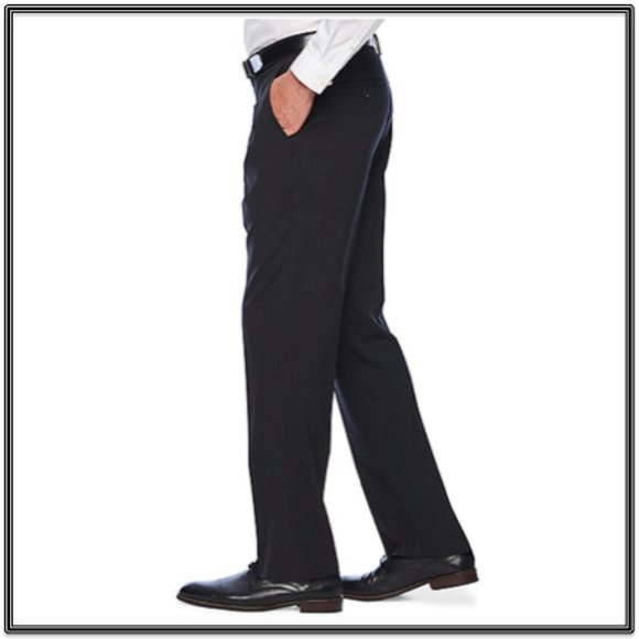 JF J. Ferrar® Slim Fit Flat Front Pant - Picture 2 of 3